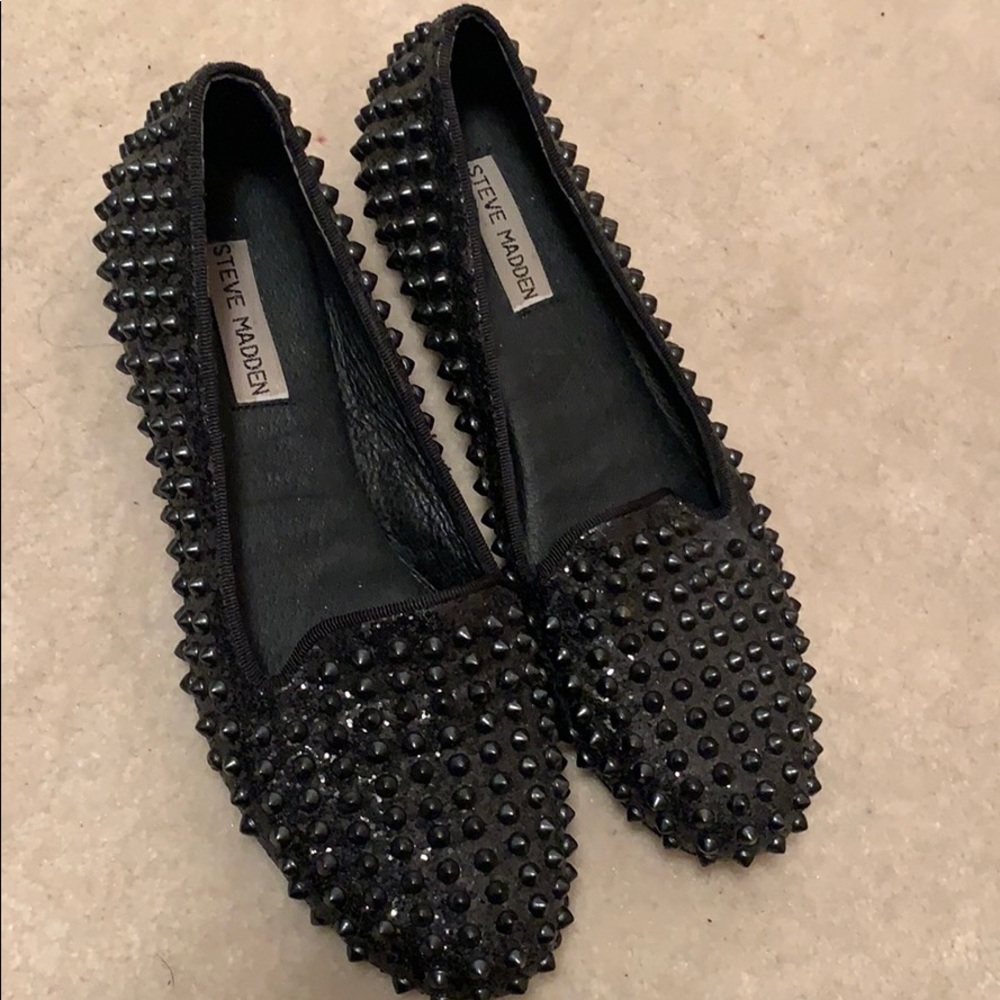Steve Madden studded flats